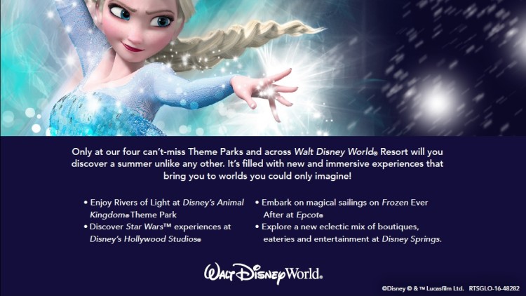 Summer Walt Disney World Resort Kid-Size Package Offer Released!