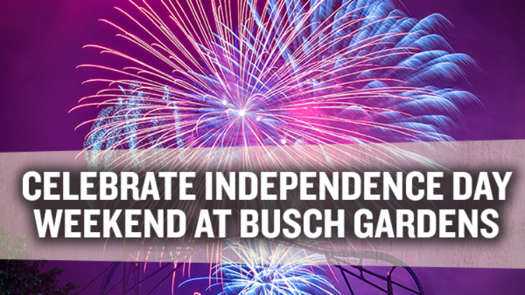 Busch Gardens Williamsburg Summer and Fourth of July Events