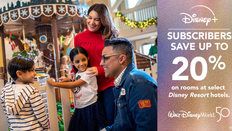 Special Offer for Disney+ Subscribers at Walt Disney World Resort